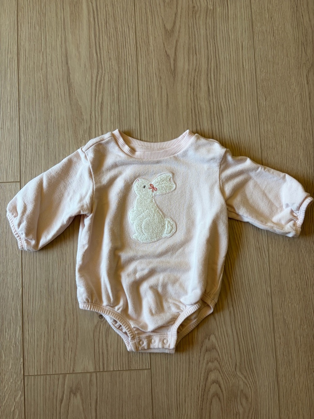 cloud island Light Pink Infant Bodysuit